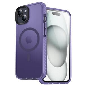 Magnetic Iphone 15 Case, Purple